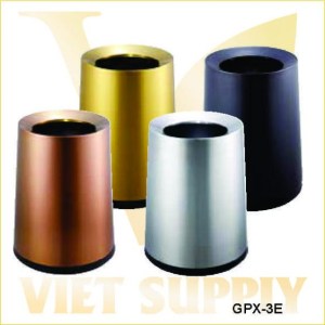 Thùng rác inox - Thiết Bị Khách Sạn Viet Supply - Công Ty TNHH Supply Việt Nam